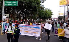 Familiares de niña que habría sido víctima de tocamientos, bloquean calles de Tlalpan para exigir justicia; temen impunidad