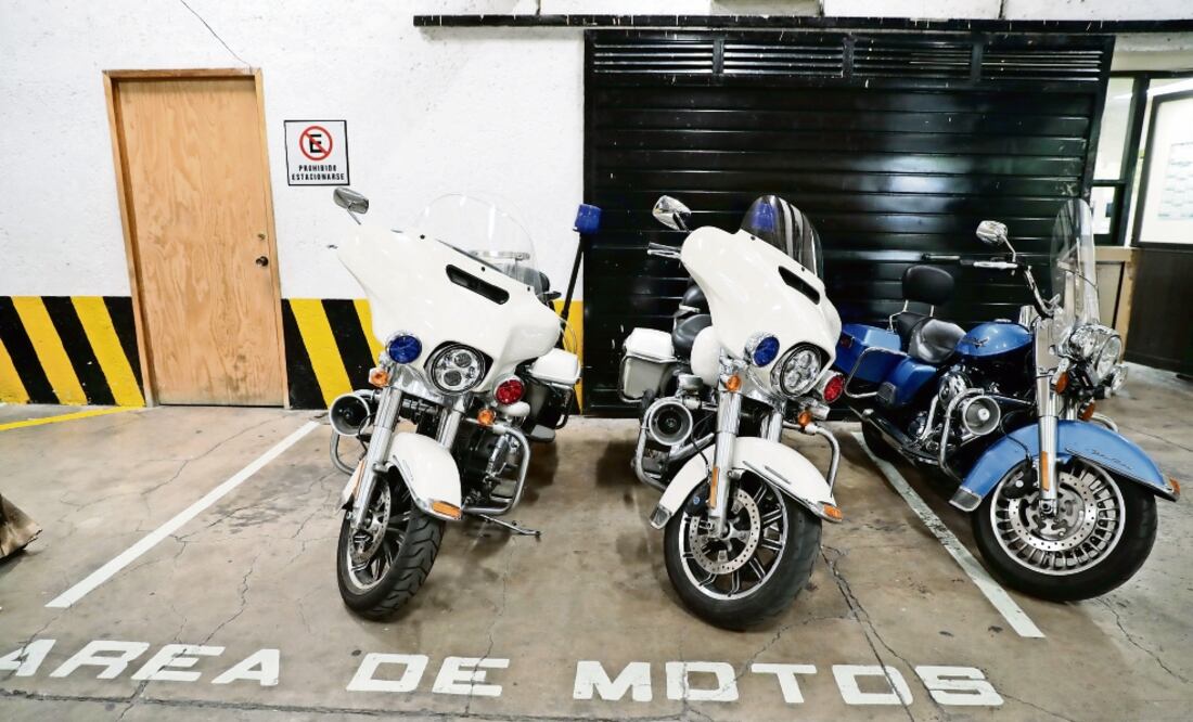 Los legisladores federales tienen seis motocicletas de 2011, una de 2012, dos de 2013, ocho de 2014 y dos de 2015, de acuerdo con la Cámara de Diputados (FOTOS: IVÁN STEPHENS. EL UNIVERSAL)