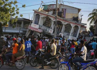 Minuto a minuto. Sigue las últimas noticias tras el terremoto de 7.2 en Haití