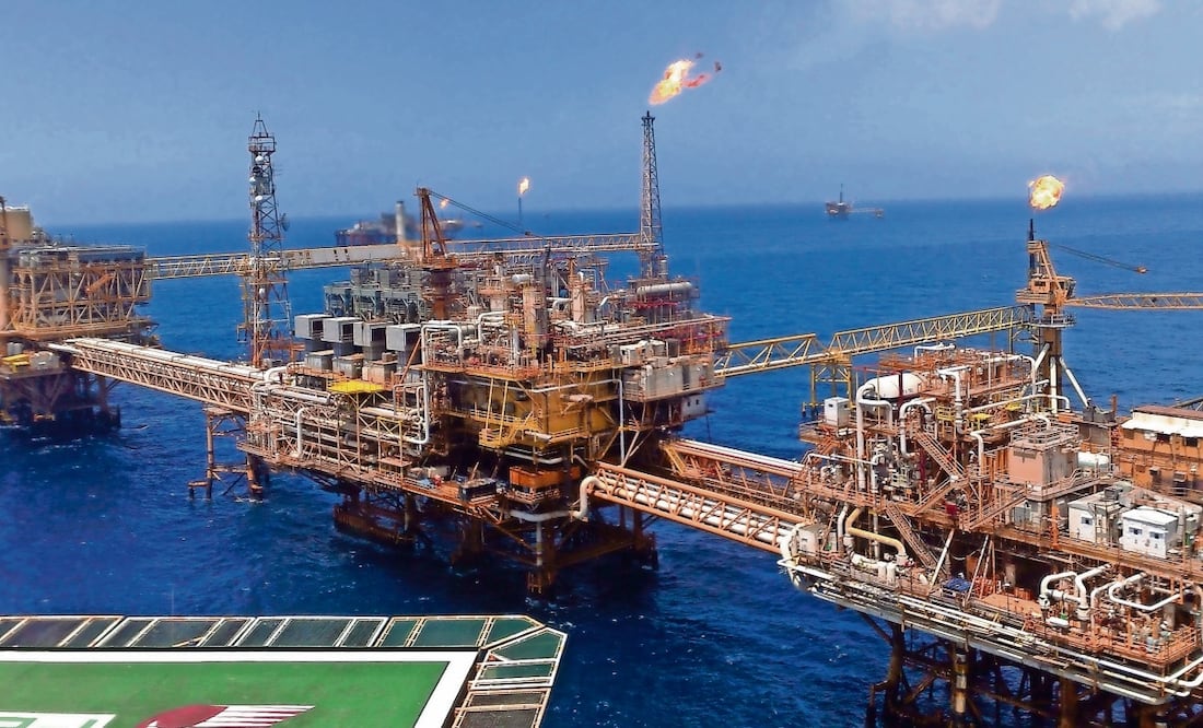 Plataformas Pemex. Foto: Archivo | El Universal