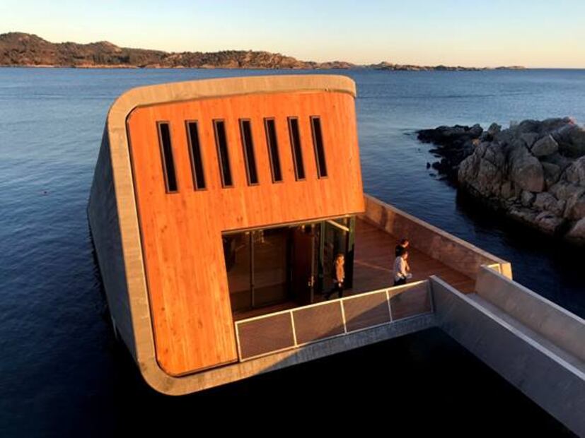 Primer restaurante submarino de Europa abre en Noruega