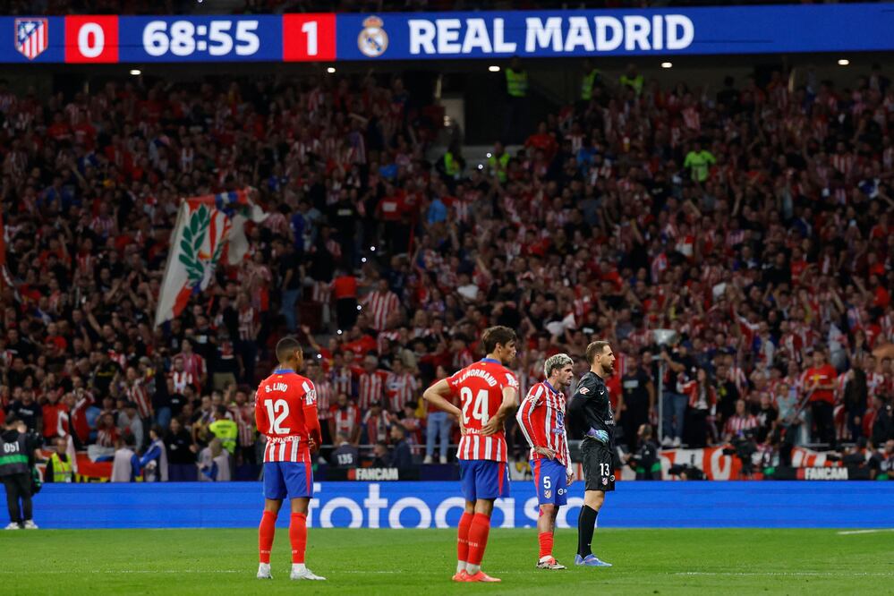Atlético de Madrid trabaja junto con la policía para dar con los responsables de los incidentes en el Derbi Madrileño - Foto: AFP