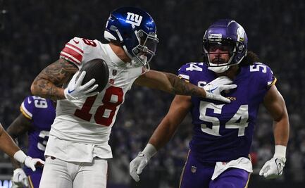 Los Giants eliminan a los Vikings en Minnesota; serán rivales de los Eagles en la ronda divisional