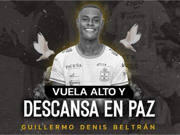 Guillermo Denis Beltrán, jugador colombiano muere al desvanecerse en un entrenamiento