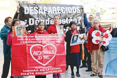 Demandan redoblar la búsqueda de desaparecidos en Nuevo León 