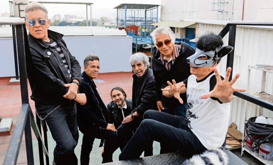 La banda, integrada por músicos de Café Tacvba y Los Locos del Ritmo, defiende el rock and roll y su causa. (06/03/2025) Foto: Diego Simón Sánchez | El Universal