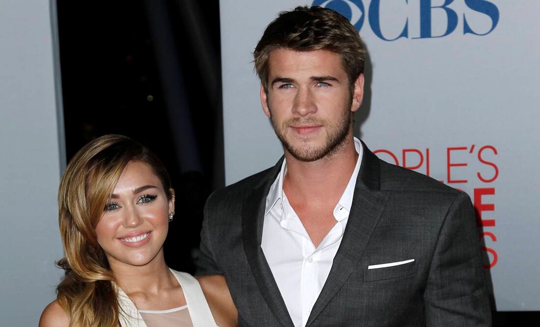 Miley Cyrus y Liam Hemsworth. Foto: Archivo AP