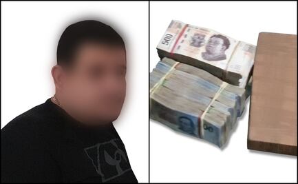 Detienen a hombre con cartuchos y medio millón de pesos en Sinaloa 