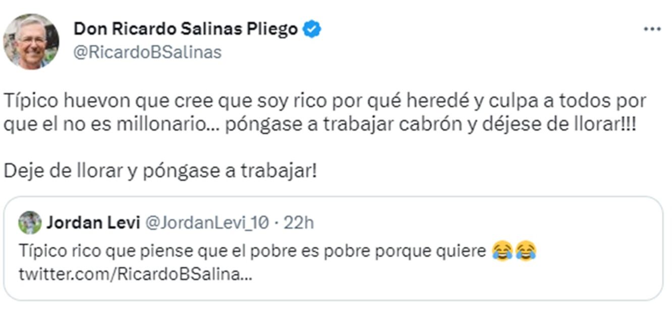 Foto: Twitter. @RicardoBSalinas