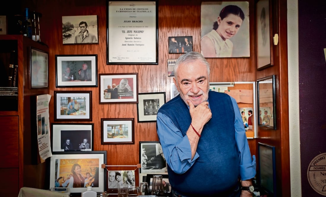 Ignacio Solares. Foto: Juan Boites/EL UNIVERSAL.