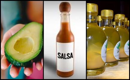 Aguacate, mezcal y salsas, productos mexicanos favoritos en el extranjero