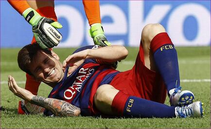 Messi no llegará al Clásico de España 