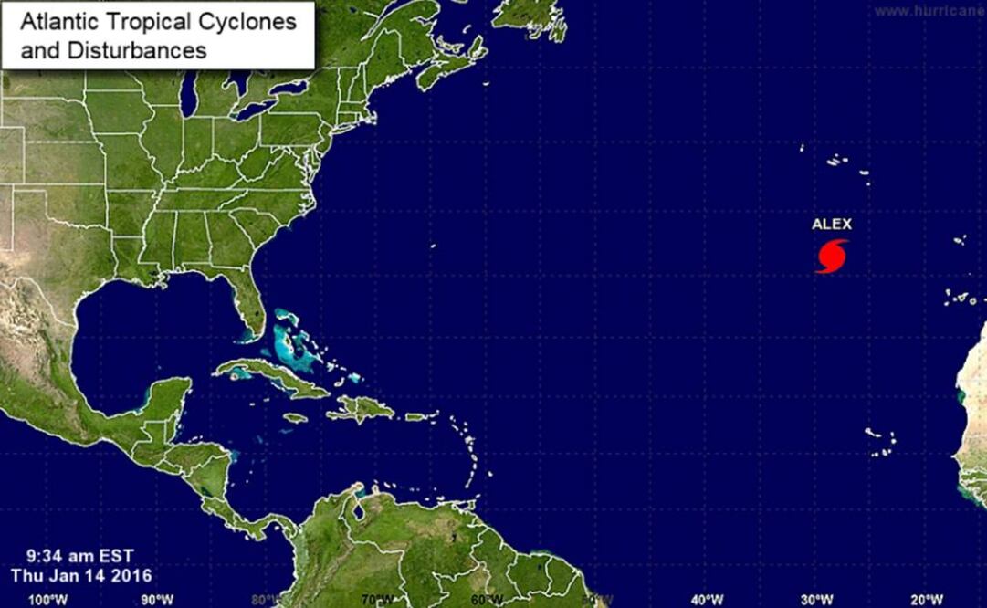 Foto: Centro Nacional de Huracanes de EU