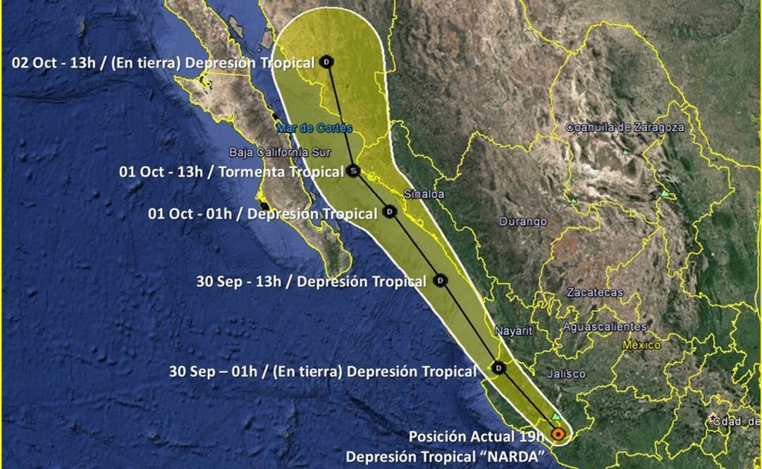 En Cosala, Concordia, Escuinapa, Elota, San Ignacio, El Rosario y Mazatlán las actividades educativas de todos los niveles y modalidades de los turnos matutino y vespertino fueron suspendidas. Foto: Twitter @PC_Sinaloa