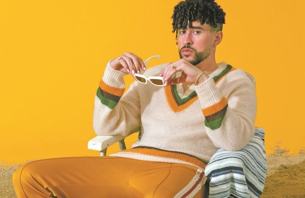 Bad Bunny, uno de los artistas más escuchados en YouTube y Spotify. Foto: Archivo EL UNIVERSAL