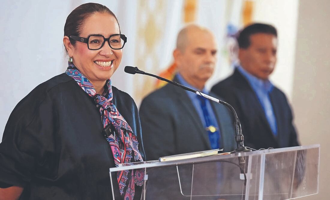 La edil de Ecatepec aseguró que el municipio contará con apoyo de los gobiernos federal y estatal. (21/01/2025) Foto: Especial