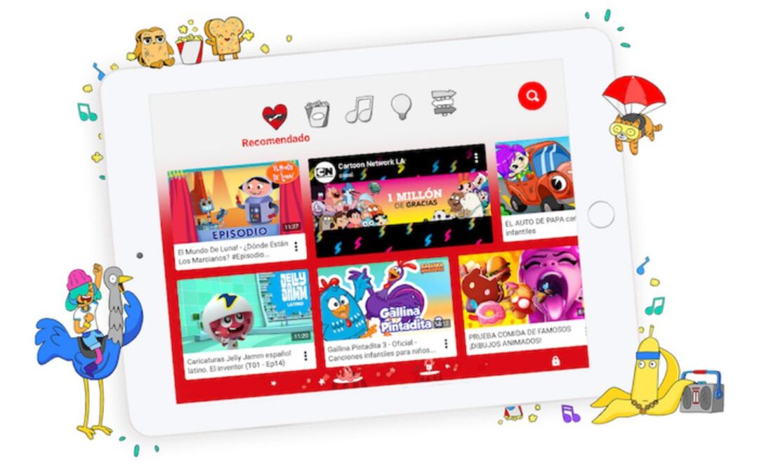 YouTube Kids es la primera aplicación de Google creada pensando en las familias
