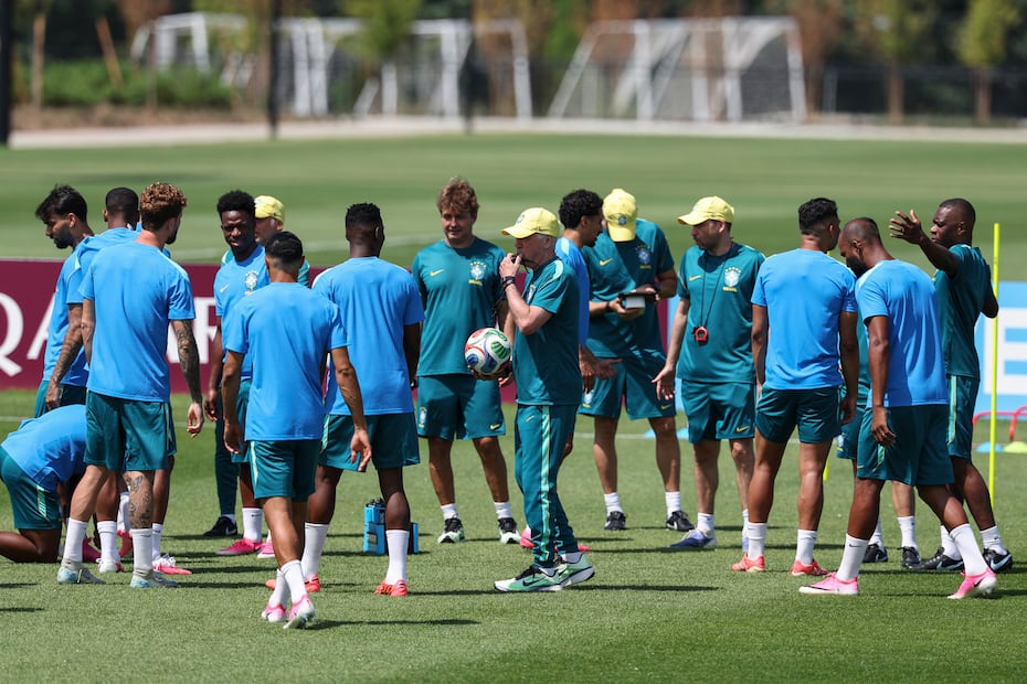 Entrenamiento de Brasil, previo al Mundial de 2026 - Foto: EFE