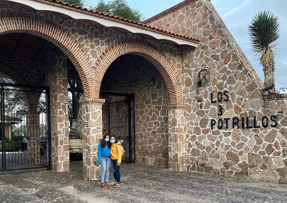 El Rancho Los 3 Potrillos está cerca de Guadalajara, Jalisco / Foto: Instagram @dianamiranda30