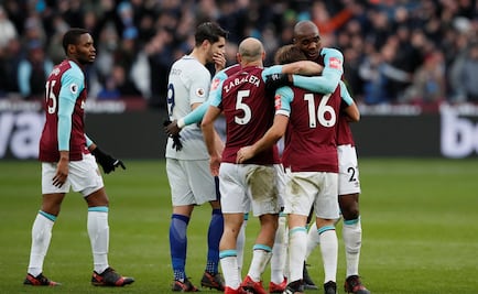 West Ham de 'Chicharito' sorprende al Chelsea