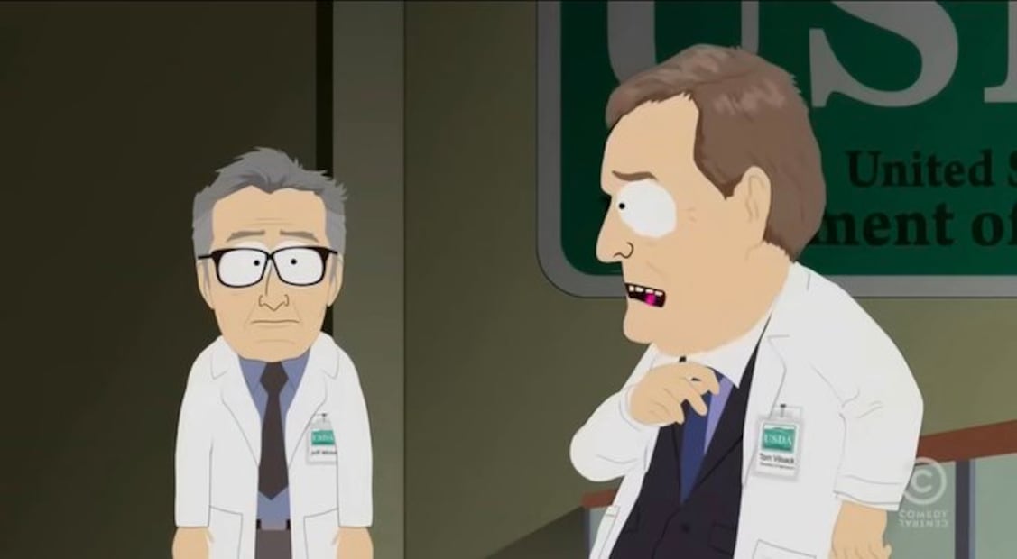 Escena en el episodio 2 de la temporada 18 de South Park. Foto: X