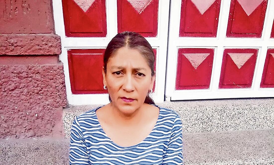 Protesta. Marichuy pasó un mes encadenada en la Oficialía Mayor para denunciar la violencia ejercida en su contra (XÓCHITL ÁLVAREZ. EL UNIVERSAL)