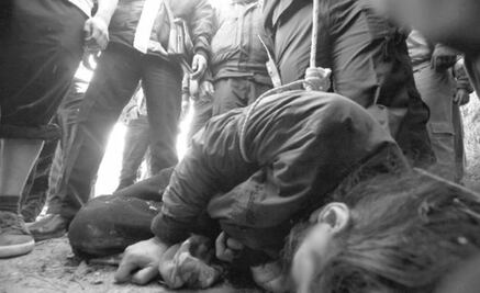 Detienen y golpean a dos presuntos ladrones en Teotihuacán