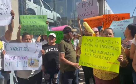 Decenas se manifiestan a favor del alcalde de Teuchitlán, detenido por caso del Rancho Izaguirre; es un “chivo expiatorio”, aseguran