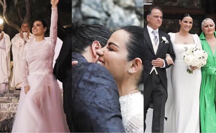 La historia detrás del vestido de bodas de Maite Perroni