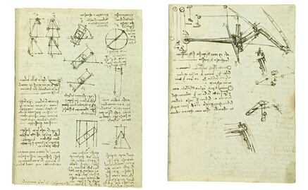Códice de Da Vinci se exhibe en versión multimedia