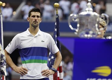 "No gané pero soy el hombre más feliz", asegura Novak Djokovic tras perder el US Open