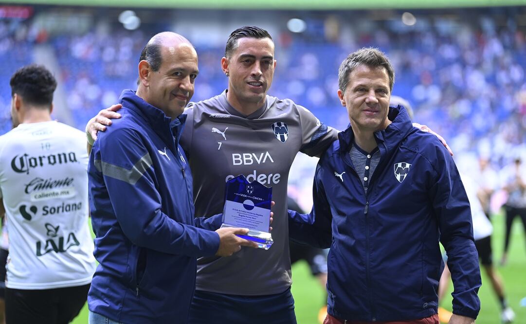 Rogelio Funes Mori recibió un reconocimiento