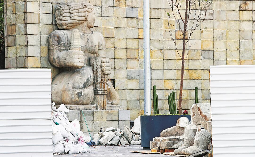 ¿Restauración exprés al Monumento a la Madre?