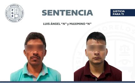 Sentencian a 80 años de prisión a dos hombres por el delito de secuestro agravado; los hechos habrían ocurrido en 2018 en Morelos
