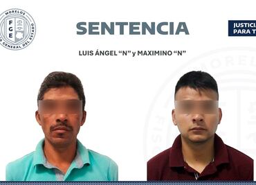Sentencian a 80 años de prisión a dos hombres por el delito de secuestro agravado; los hechos habrían ocurrido en 2018 en Morelos