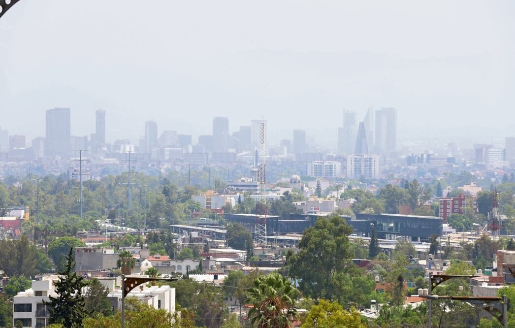 Hasta el momento solo se presentan dos zonas donde el aire es de condición buena y están ubicados en las alcaldías Cuajimalpa y Miguel Hidalgo. Foto: Especial