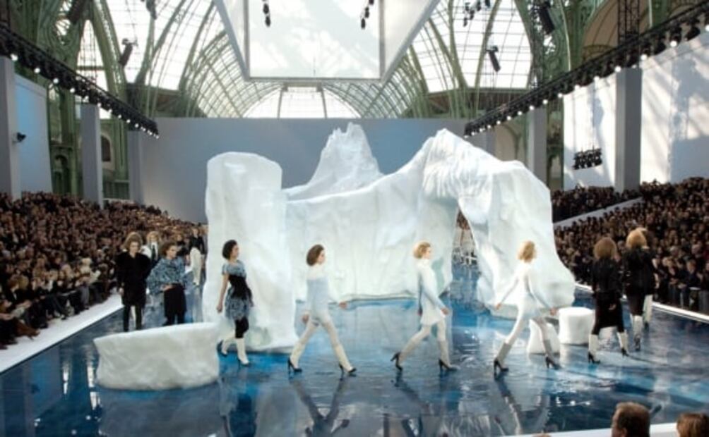 Estos son los más increíbles escenarios de los desfiles de Chanel