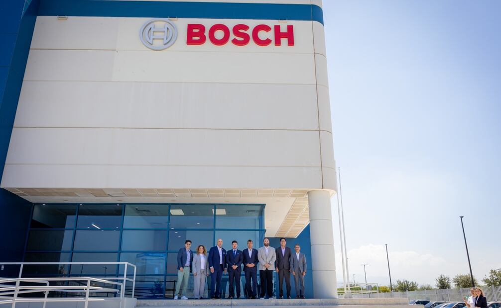 Empresa alemana Bosch invierte 300 millones en Nuevo León; generará 900 empleos en Ciénega de Flores.
Foto: Especial.