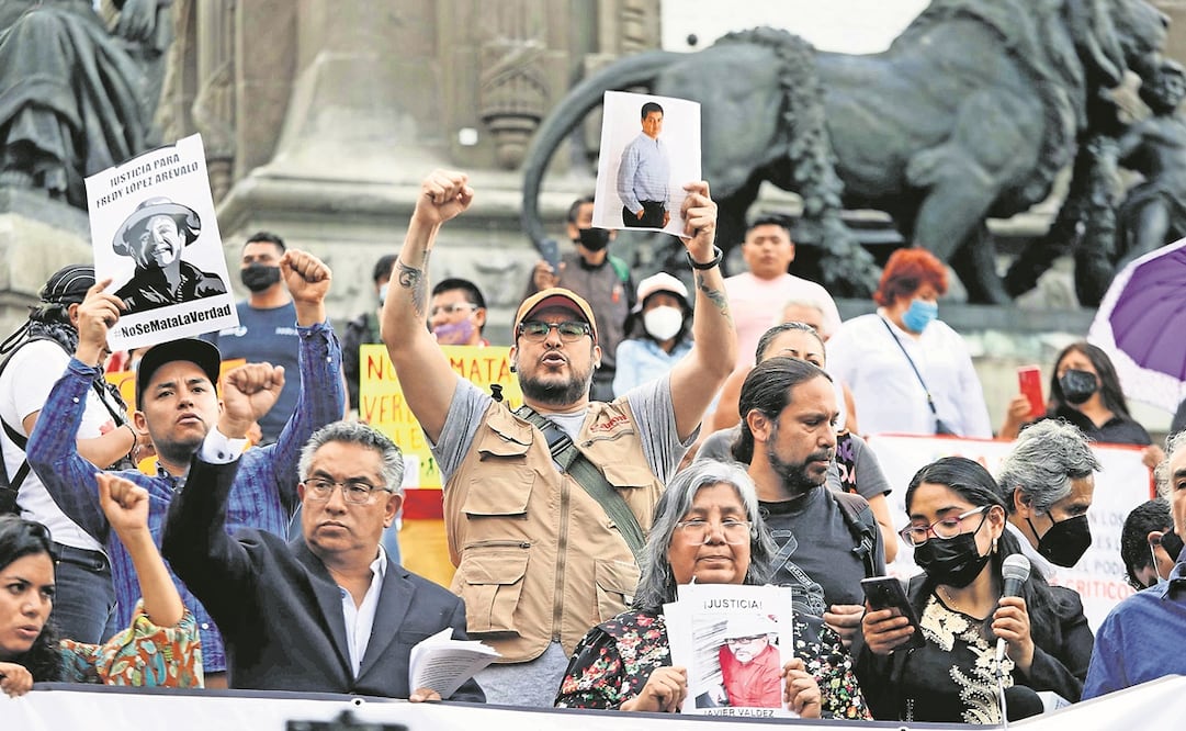 En México el desplazamiento forzado de periodistas se ha incrementado ante la imparable violencia en sus estados y municipios.