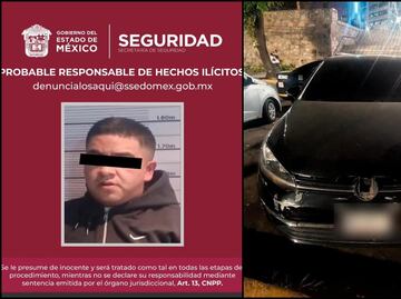 Localizan vehículo involucrado en ataque con arma de fuego en Naucalpan