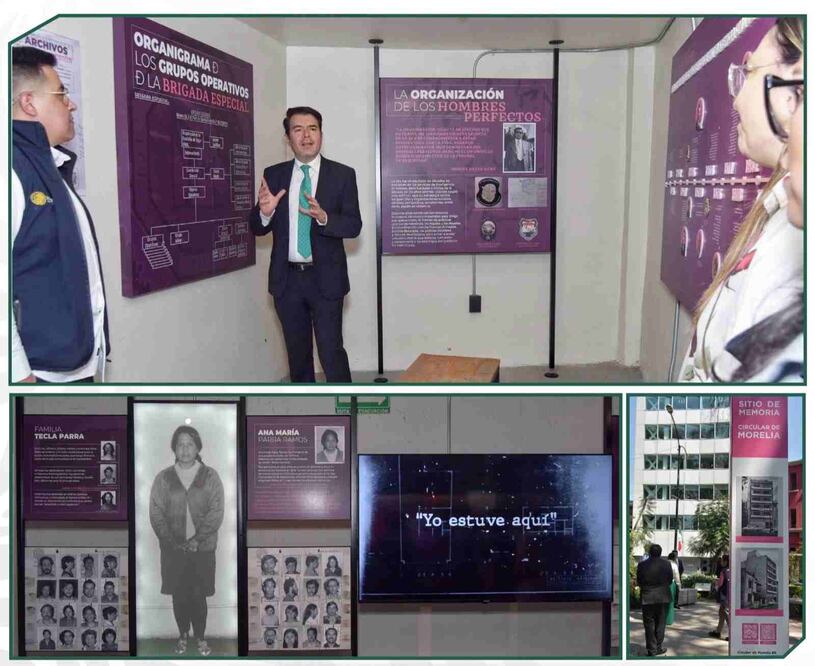 Memorial de la colonia Roma usado en la Guerra Sucia para desapariciones