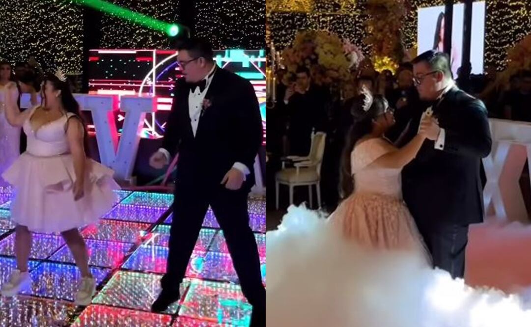 Hija de Franco Escamilla rompe en llanto tras críticas a sus XV años. Foto: Captura de video