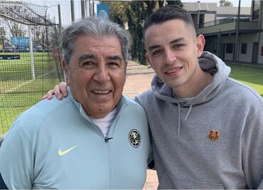 Carlos Reinoso se encuentra con Álvaro Fidalgo y le dedica unas palabras