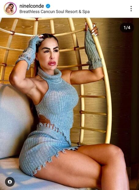 Ninel Conde sorprende con el volumen de sus labios: "se derrite el bombón", dicen cibernautas
