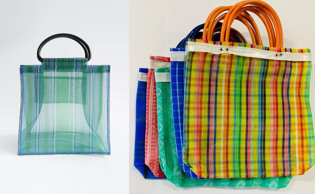 Las bolsas cuestan 588 pesos y las del mercado cuestan en promedio 40 y 50 pesos mexicanos. Foto: Zara y Mercado Libre