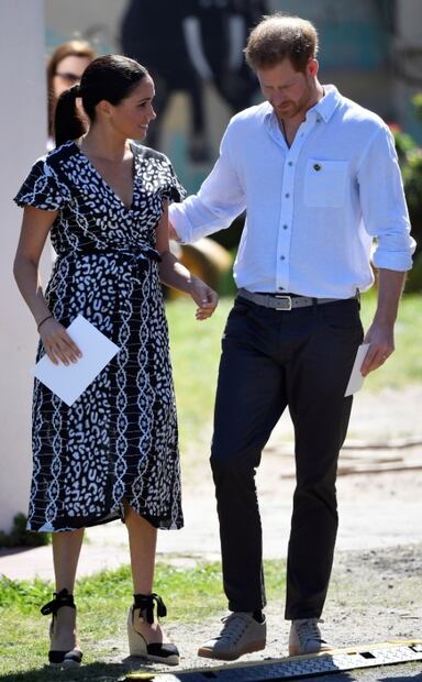 Los estilismos de Meghan Markle en su gira por Sudáfrica