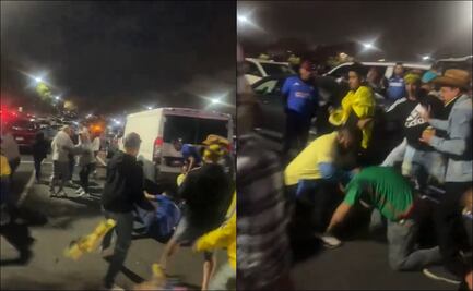 VIDEO: Aficionados de América y Cruz Azul protagonizan batalla campal en Estados Unidos