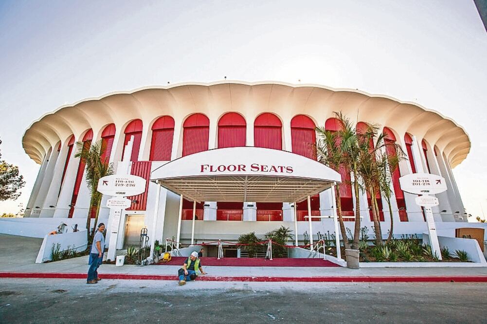 El Foro de Inglewood, California, donde Juan Gabriel dio su último concierto (CORTESÍA)