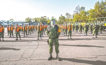Alistan Fuerza de Apoyo para Casos de Desastre