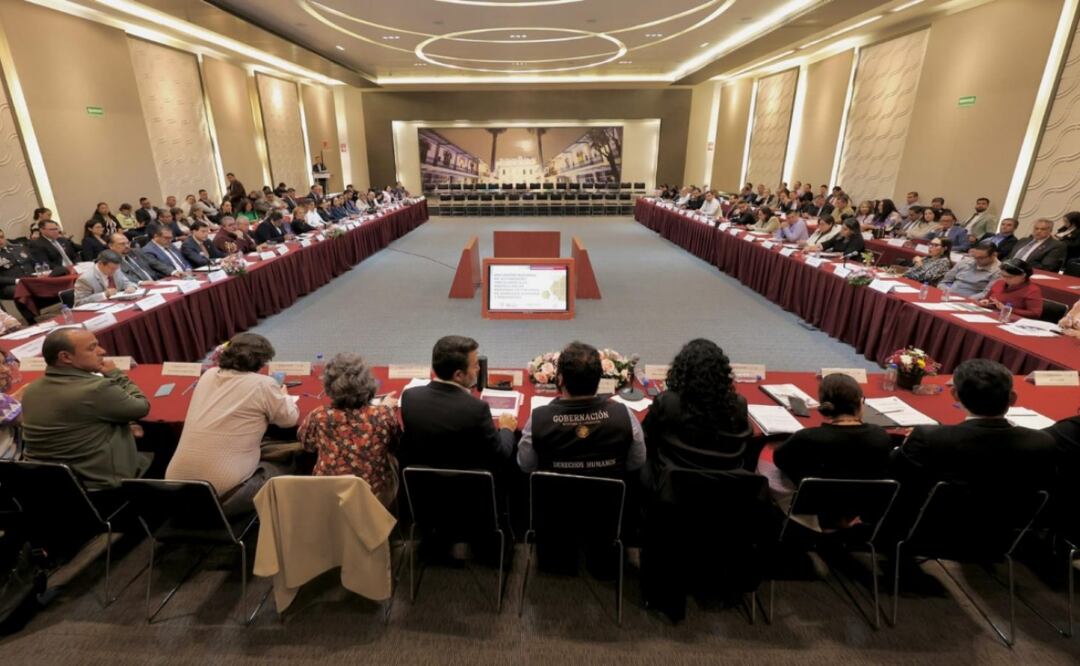 Encuentro Nacional de Autoridades Encargadas de la Protección de Personas Defensoras de Derechos Humanos y Periodistas (15/08/2025). Foto: Especial